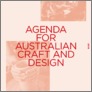 [thumbnail of Agenda for Australian Craft and Design]
