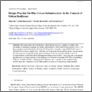 [thumbnail of Design practice for blue green infrastructure in the context of urban resilience]