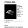[thumbnail of Discourse: Debating the future of fashion design]