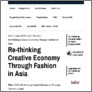 [thumbnail of Re-thinking the Creative Economy through fashion in Asia panel abstract]