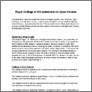 [thumbnail of Royal College of Art statement on Open Access]