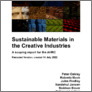 [thumbnail of Sustainable materials in the creative industries: A scoping report for the AHRC (Redacted Version)]