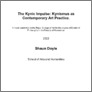 [thumbnail of The kynic impulse: Kynismus as contemporary art practice]