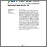 [thumbnail of Building capacity for UX]