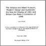 [thumbnail of The Victoria and Albert Museum, 'modern' design and audiences: the New Art Display of 1901 and Britain Can Make It Exhibition of 1946]