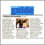[thumbnail of The Guardian Guide 'Distance and Sensibility' (2010)]